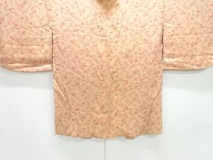 アンティーク　錦紗笹に花模様羽織